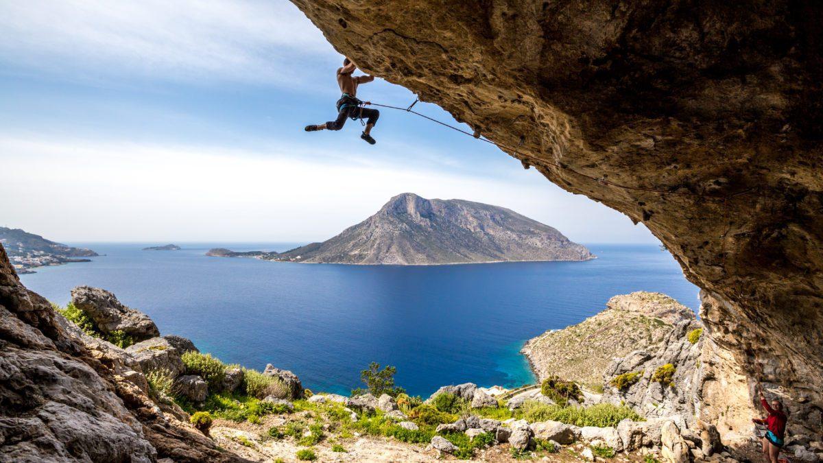 ROCK CLIMBING IN KALYMNOS